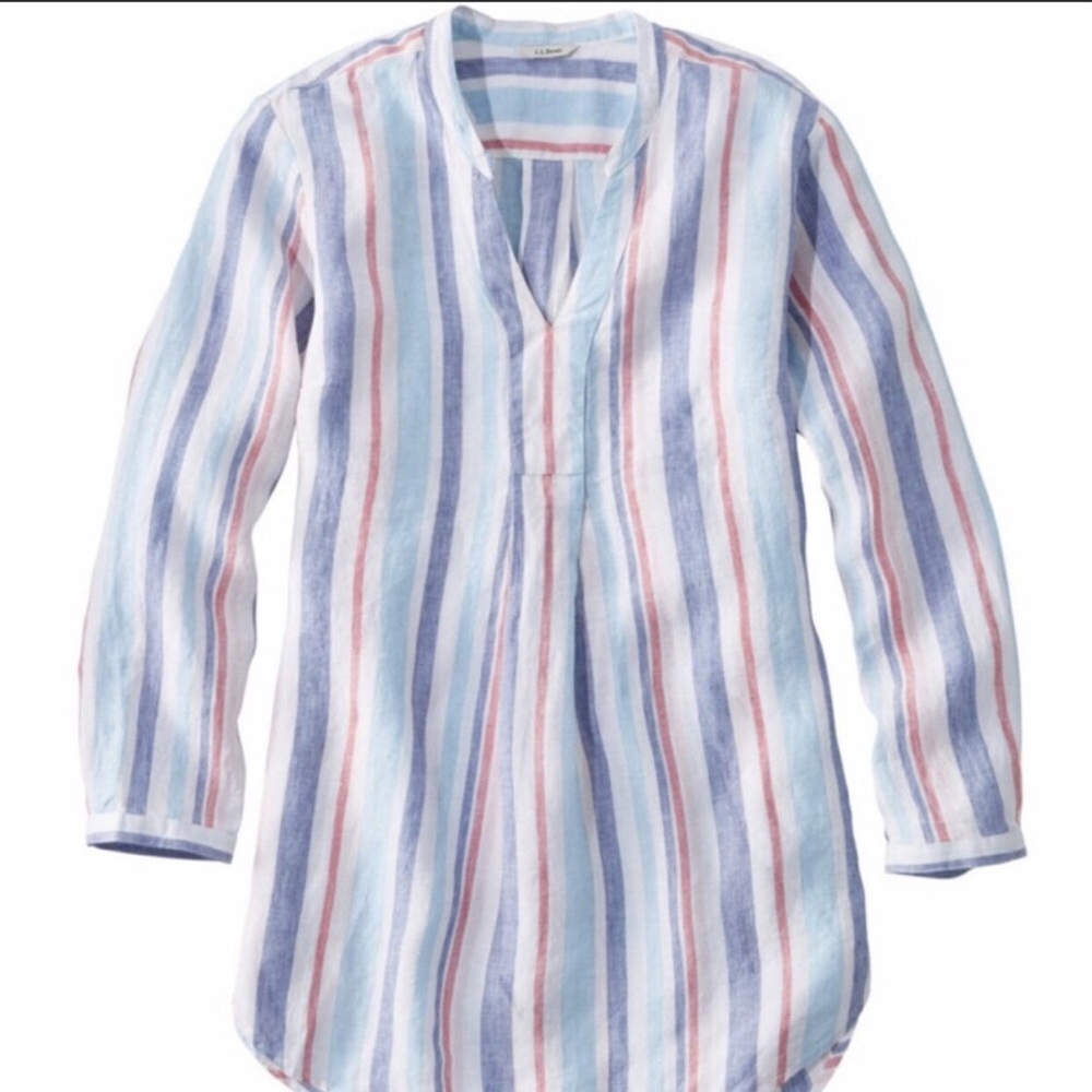 LL Bean Linen Tunic